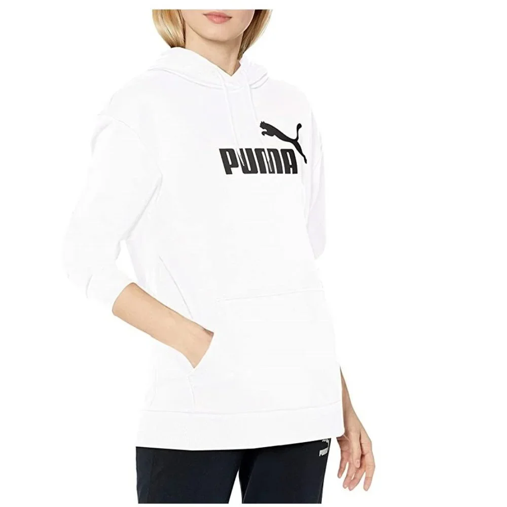 PUMA Womens Essentials+ Elongated Hoodie - Picture 5 of 6
